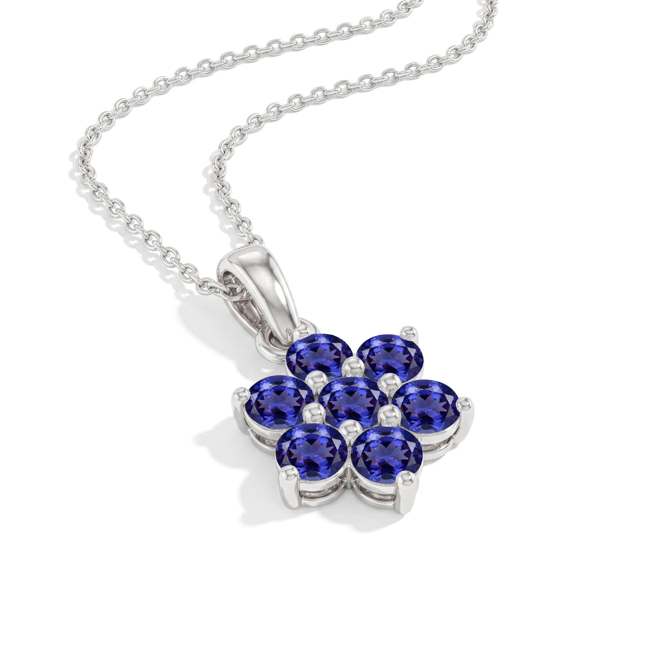 Elegant tanzanite gemstone pendant necklace for women everyday style