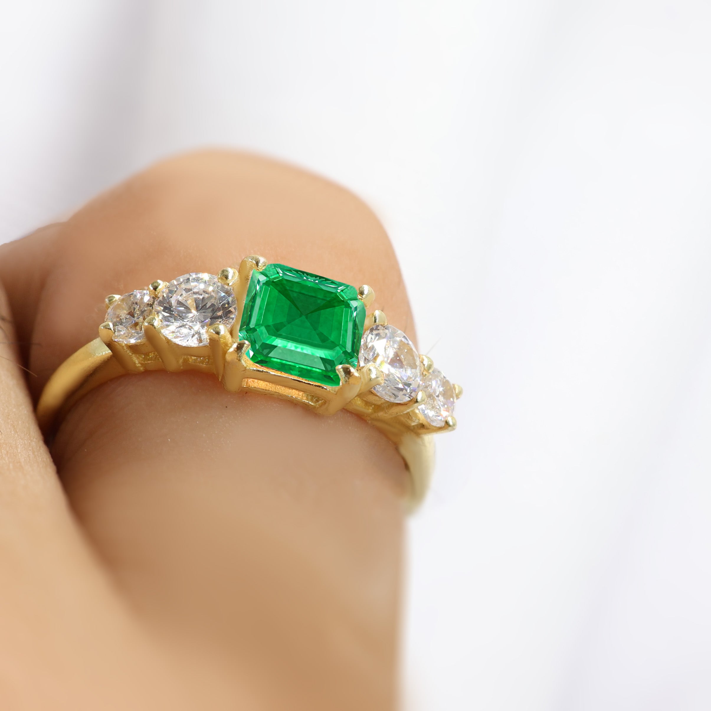 Emerald Gold Ring