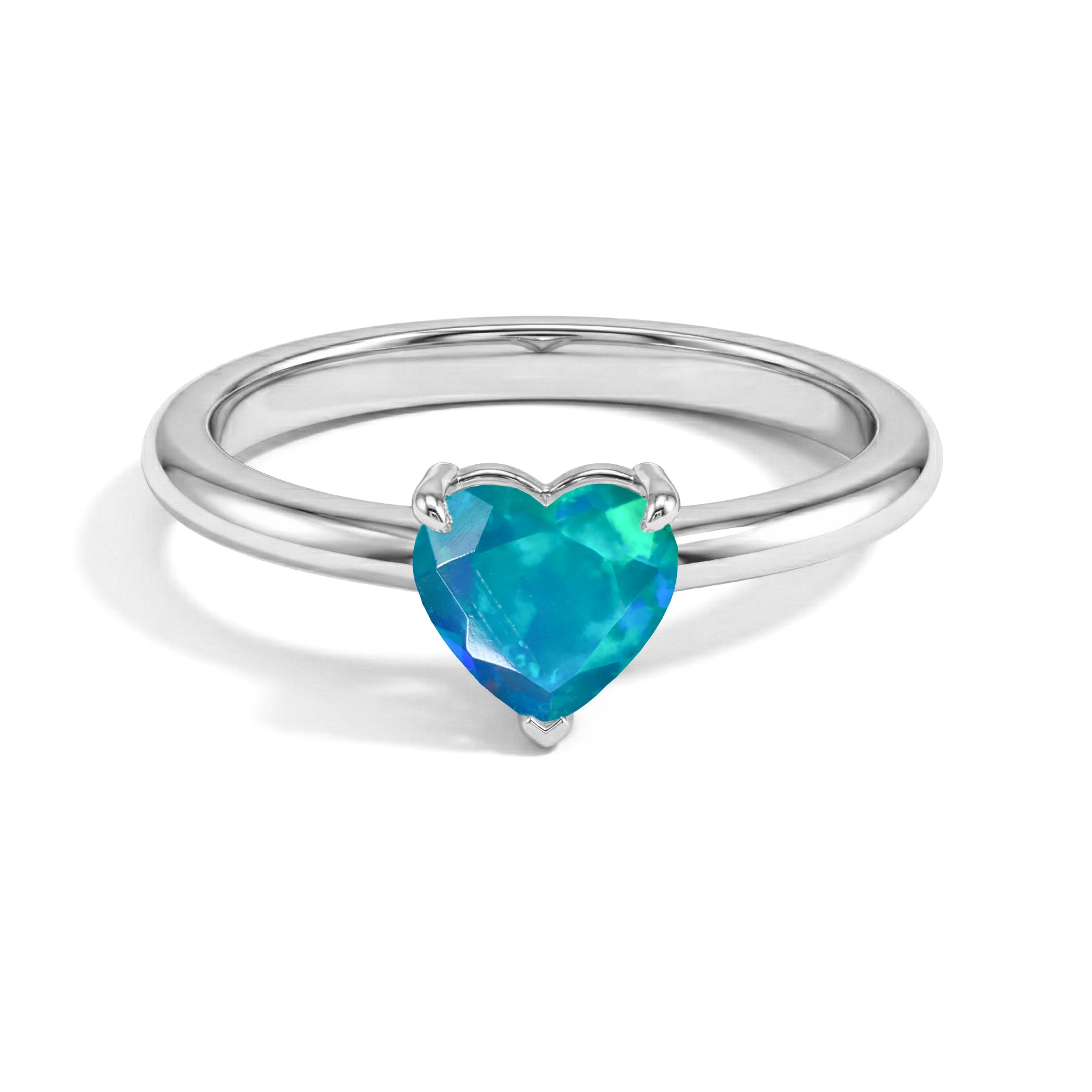 green opal heart ring, natural green opal jewelry, heart cut gemstone ring, solitaire gemstone ring, four prong setting, minimalist promise ring, elegant women jewelry, october birthstone ring, dainty heart ring, handcrafted gemstone jewelry, everyday ring, romantic gift for her, fine jewelry, timeless solitaire design, classic heart gemstone