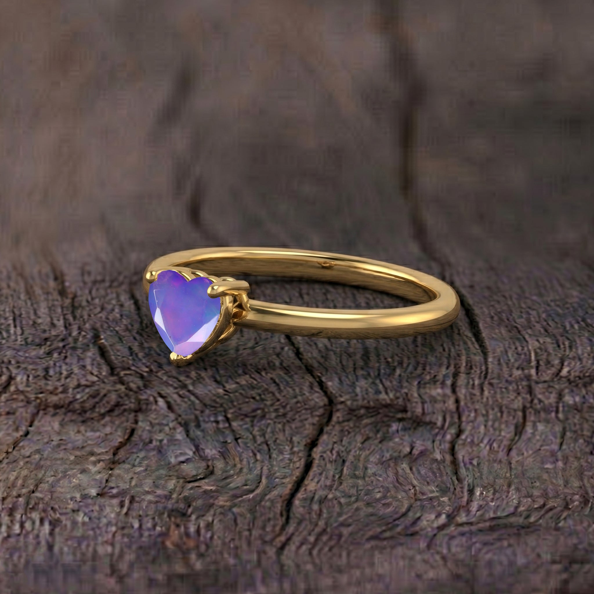 heart gemstone ring for women, lavender opal fashion jewelry, elegant promise jewelry, minimalist heart accessory, gemstone jewelry collection, artisan ring, polished jewelry design, birthday jewelry gift, anniversary keepsake, luxury gemstone ring, contemporary jewelry, everyday wear, romantic fashion, premium craftsmanship, delicate accessory