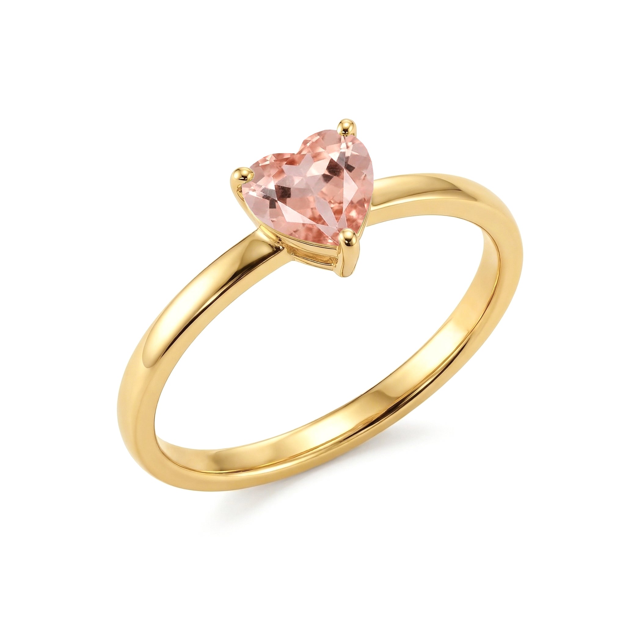 heart gemstone fashion jewelry, elegant morganite ring, handcrafted artisan accessory, women's jewelry collection, premium ring design, birthday jewelry inspiration, anniversary jewelry gift, polished gemstone craftsmanship, timeless sophistication, luxury accessory, classic jewelry style, everyday wear, gemstone elegance, romantic keepsake, fine jewelry