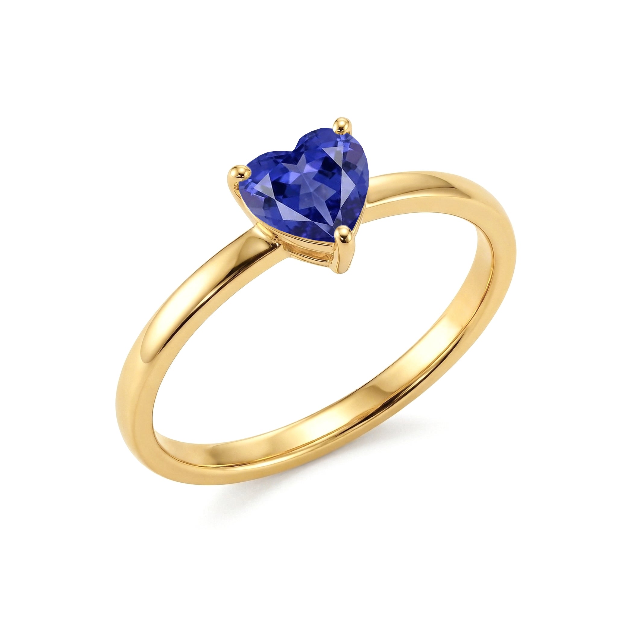 heart gemstone solitaire, tanzanite jewelry collection, handcrafted artisan ring, women's fine accessory, sophisticated gemstone design, promise ring jewelry, elegant craftsmanship, polished elegance, timeless jewelry gift, anniversary keepsake, birthday surprise, premium ring, minimalist fashion, romantic jewelry, gemstone centerpiece