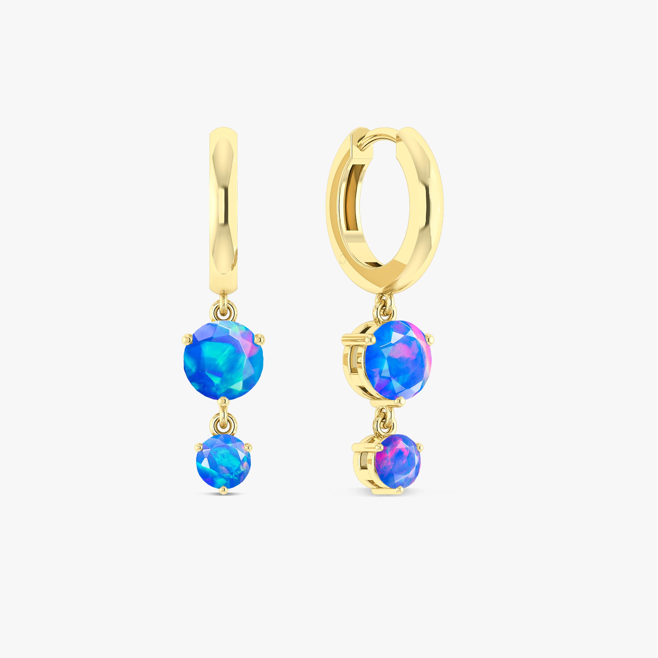 Fire Opal Earring