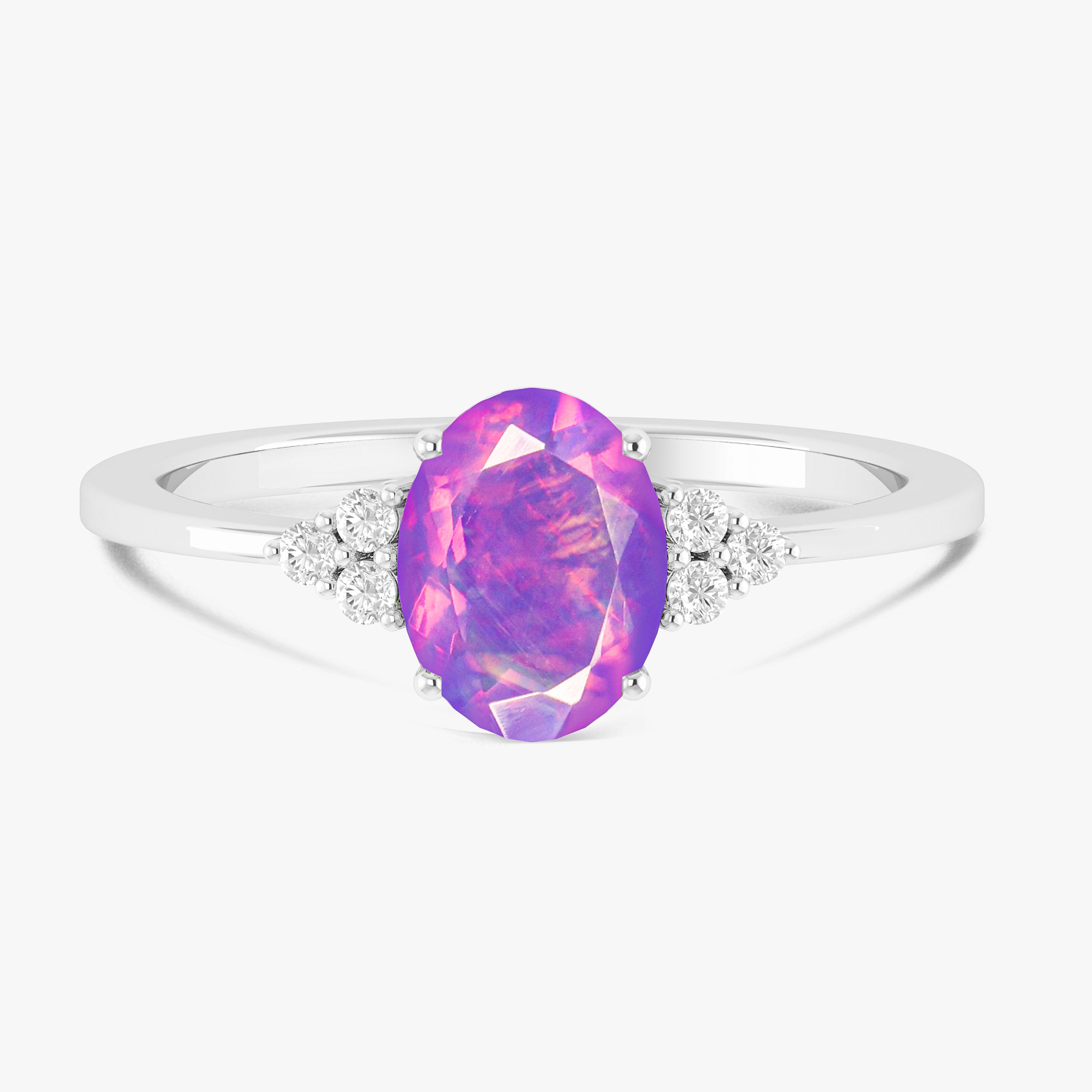 Purple Gemstone Ring Online