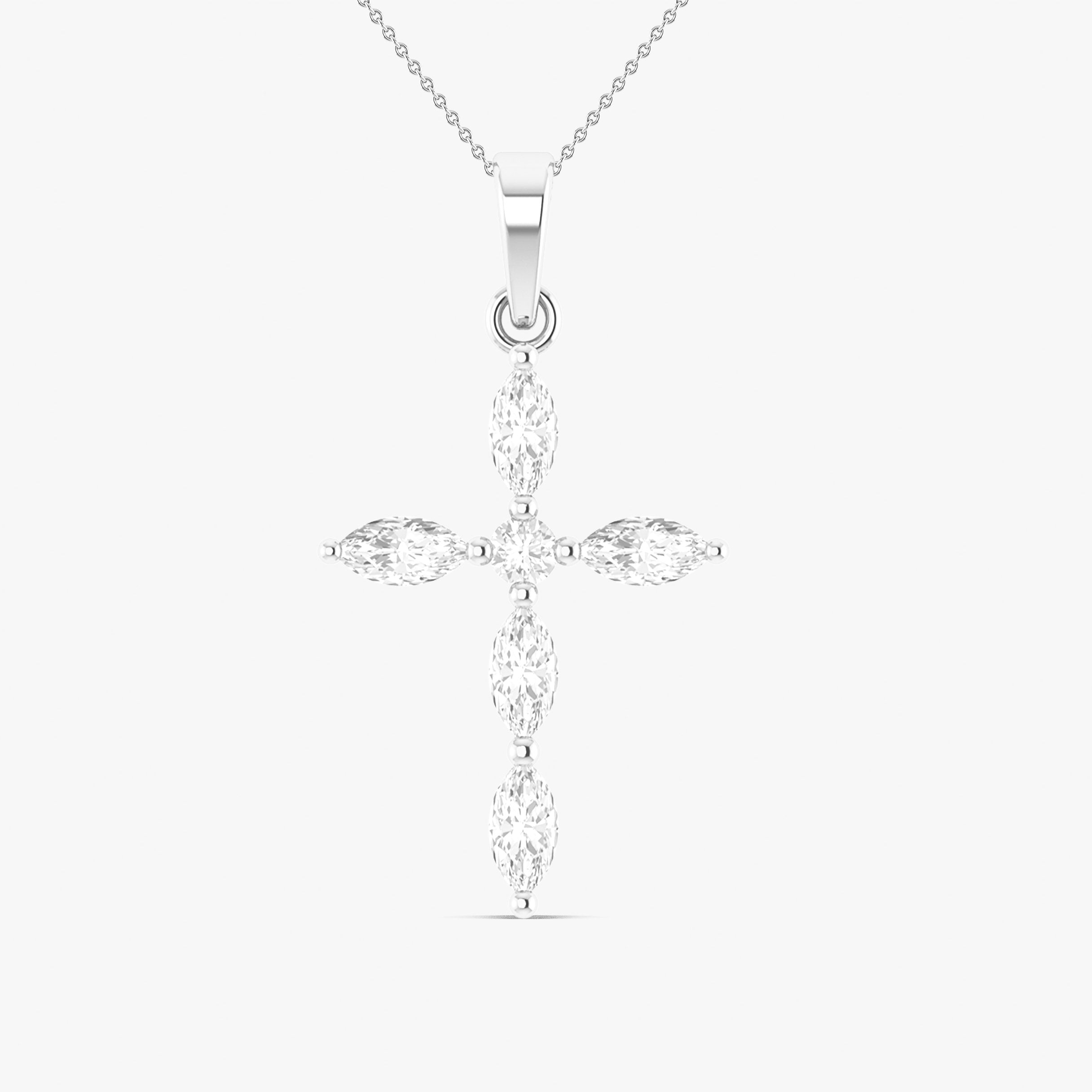 Moissanite Gemstone Pendant Necklace