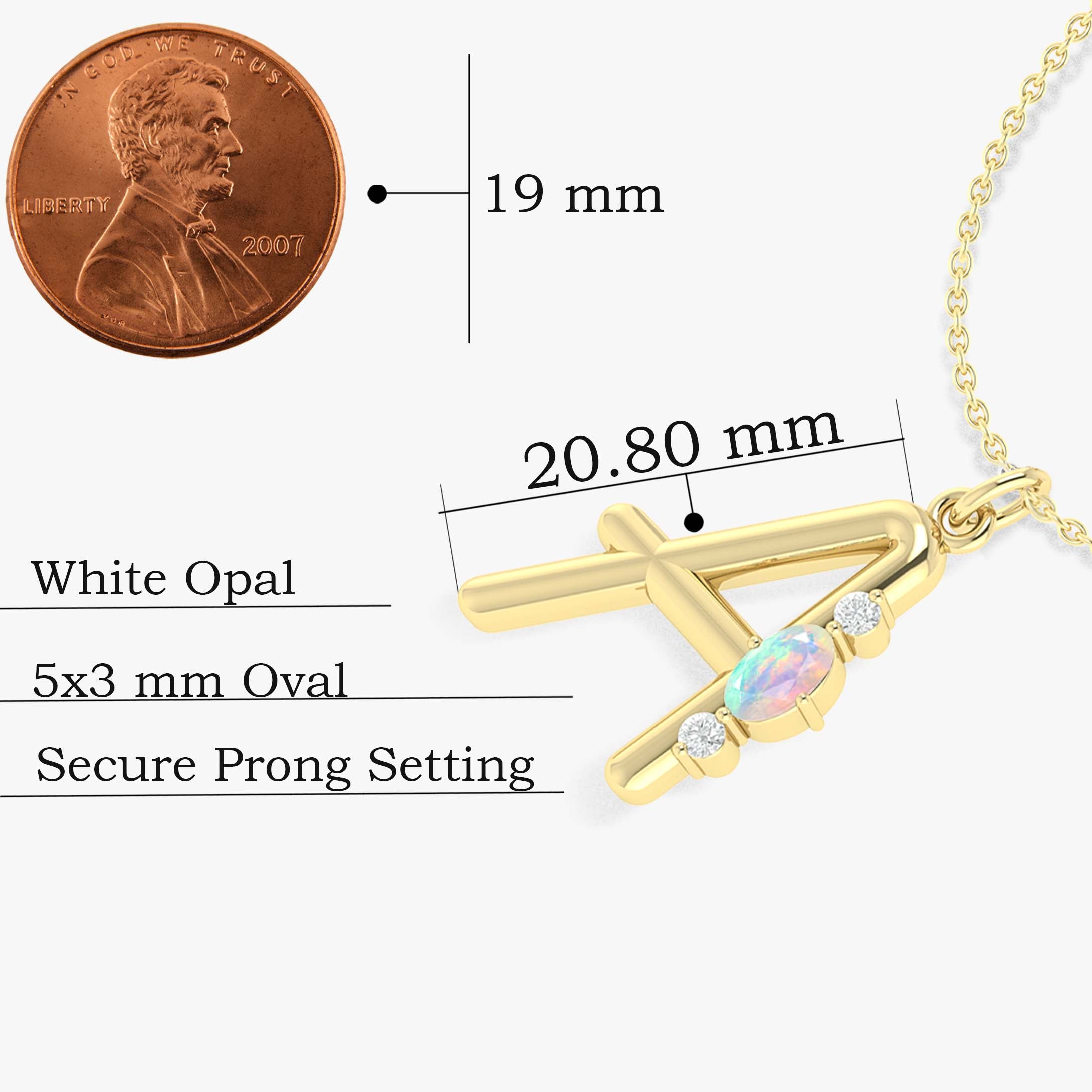 Opal Necklace Detail