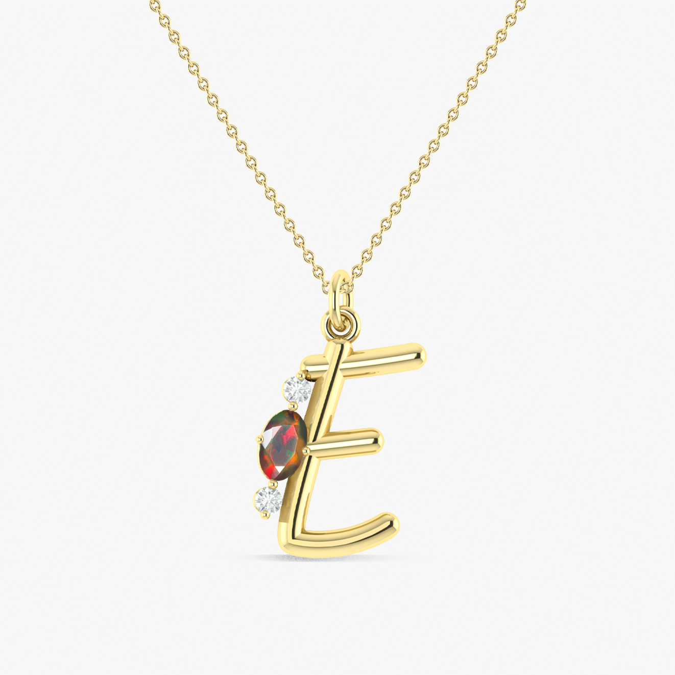 E Initial Pendant