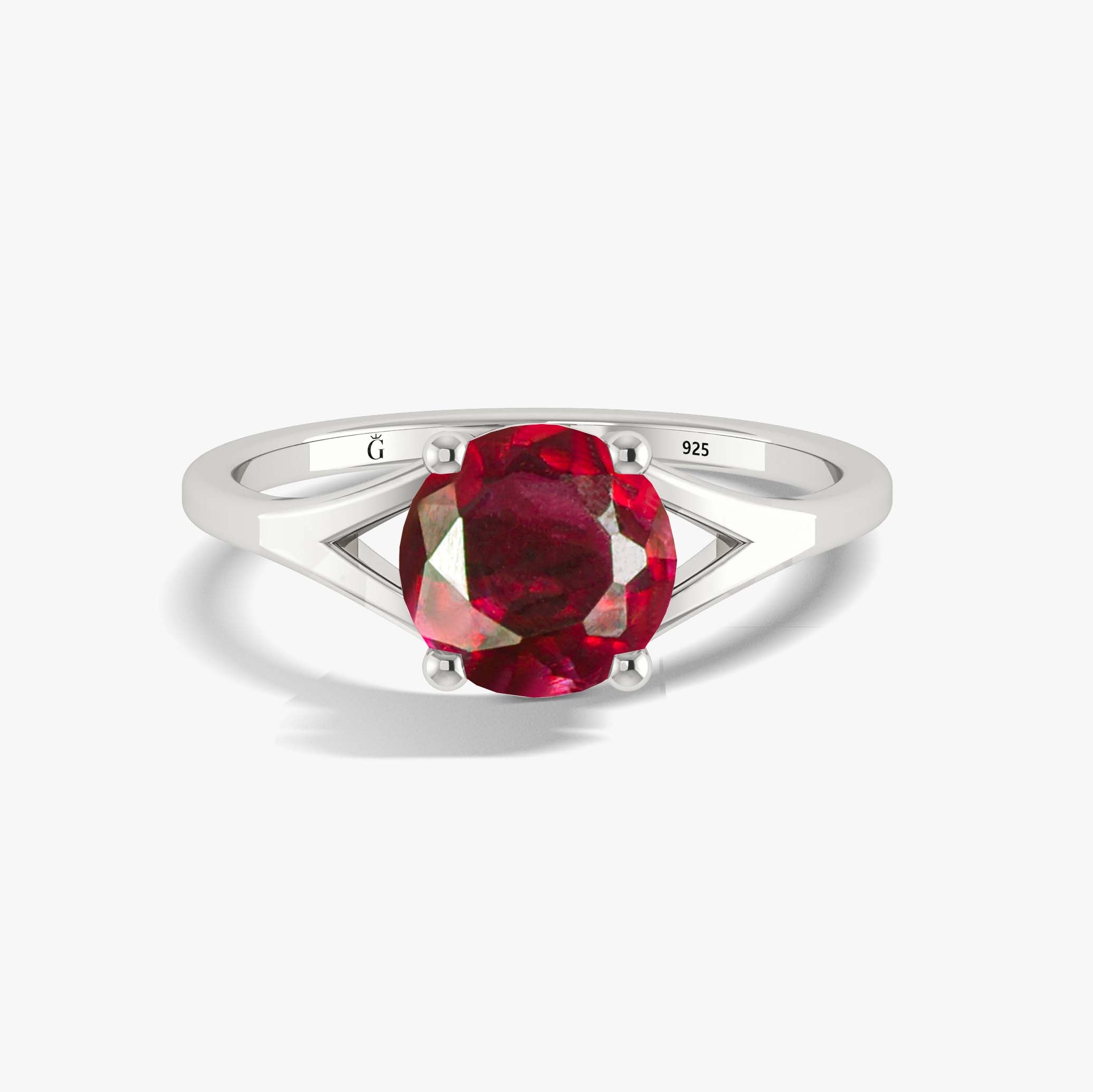 Round Ruby Jewelry