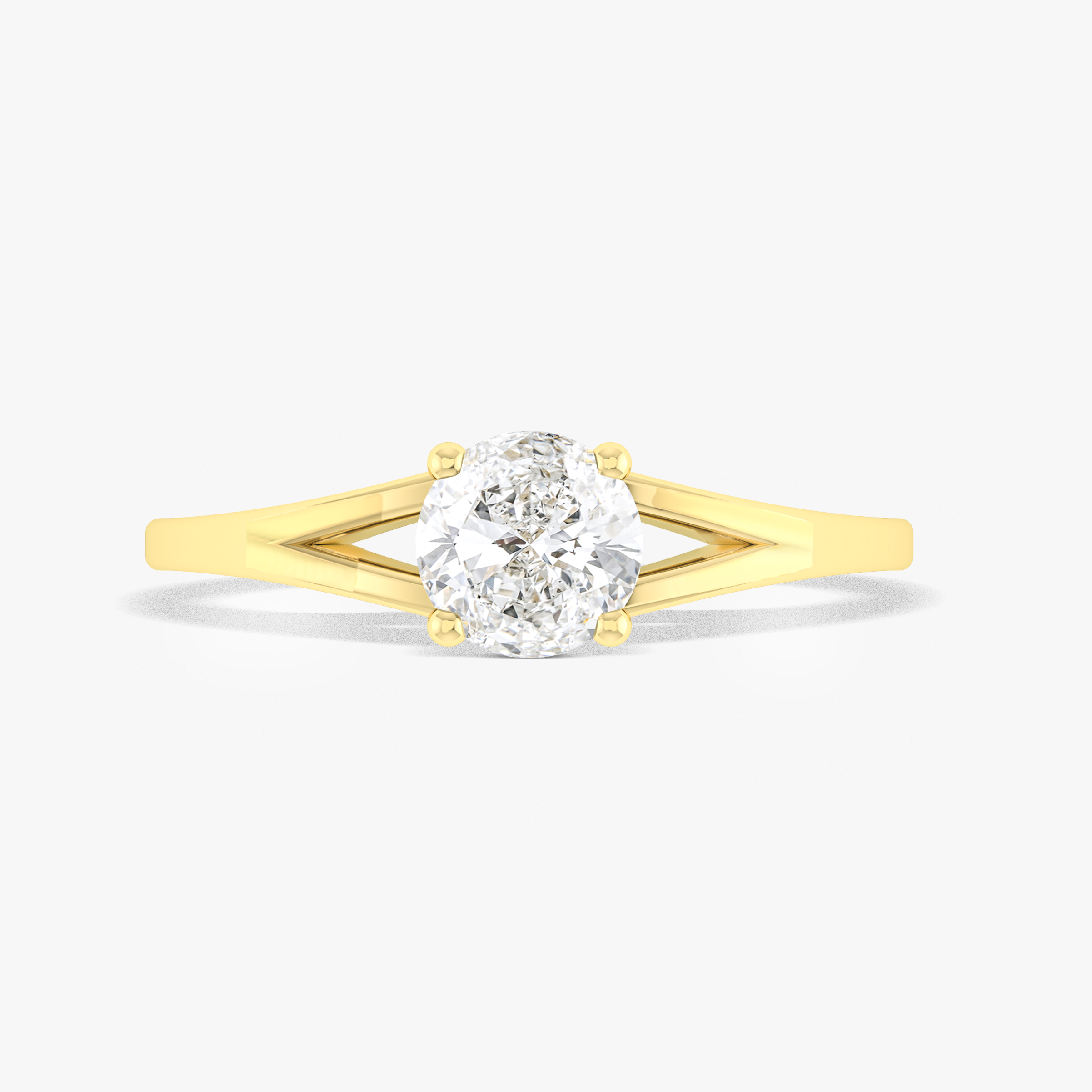 Dainty round Cubic Zirconia Wedding ring