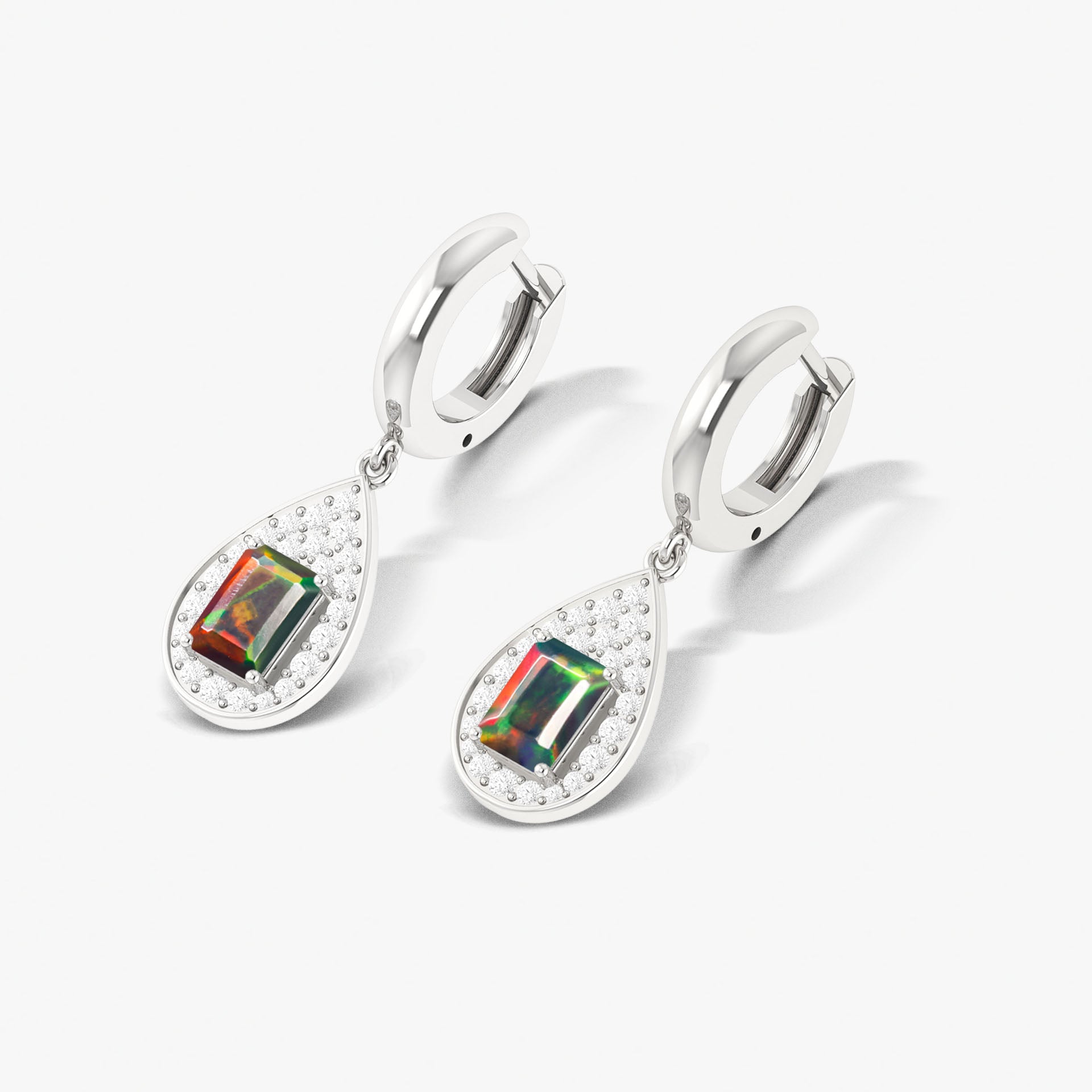 Octagon Opal Jewelry