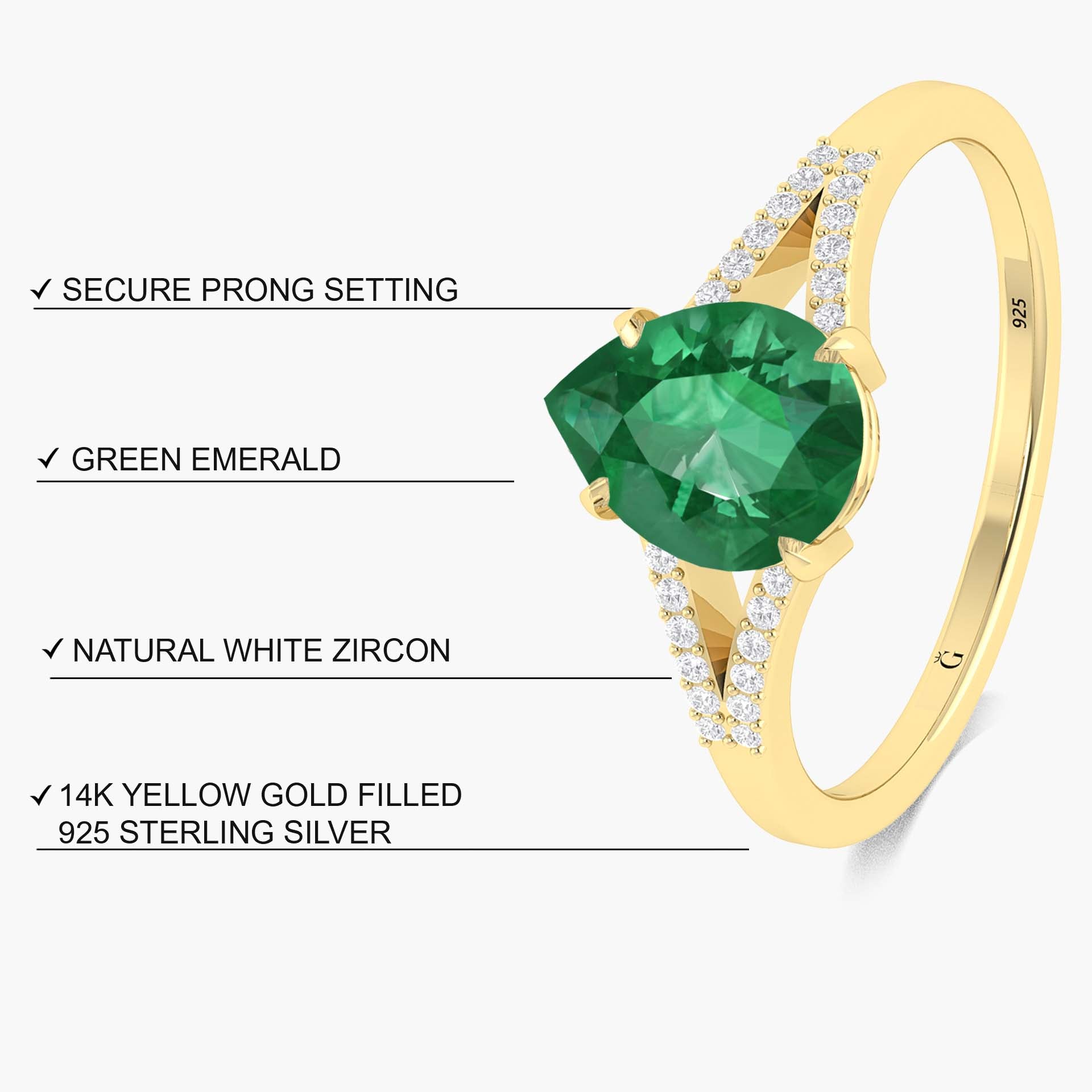 emerald ring