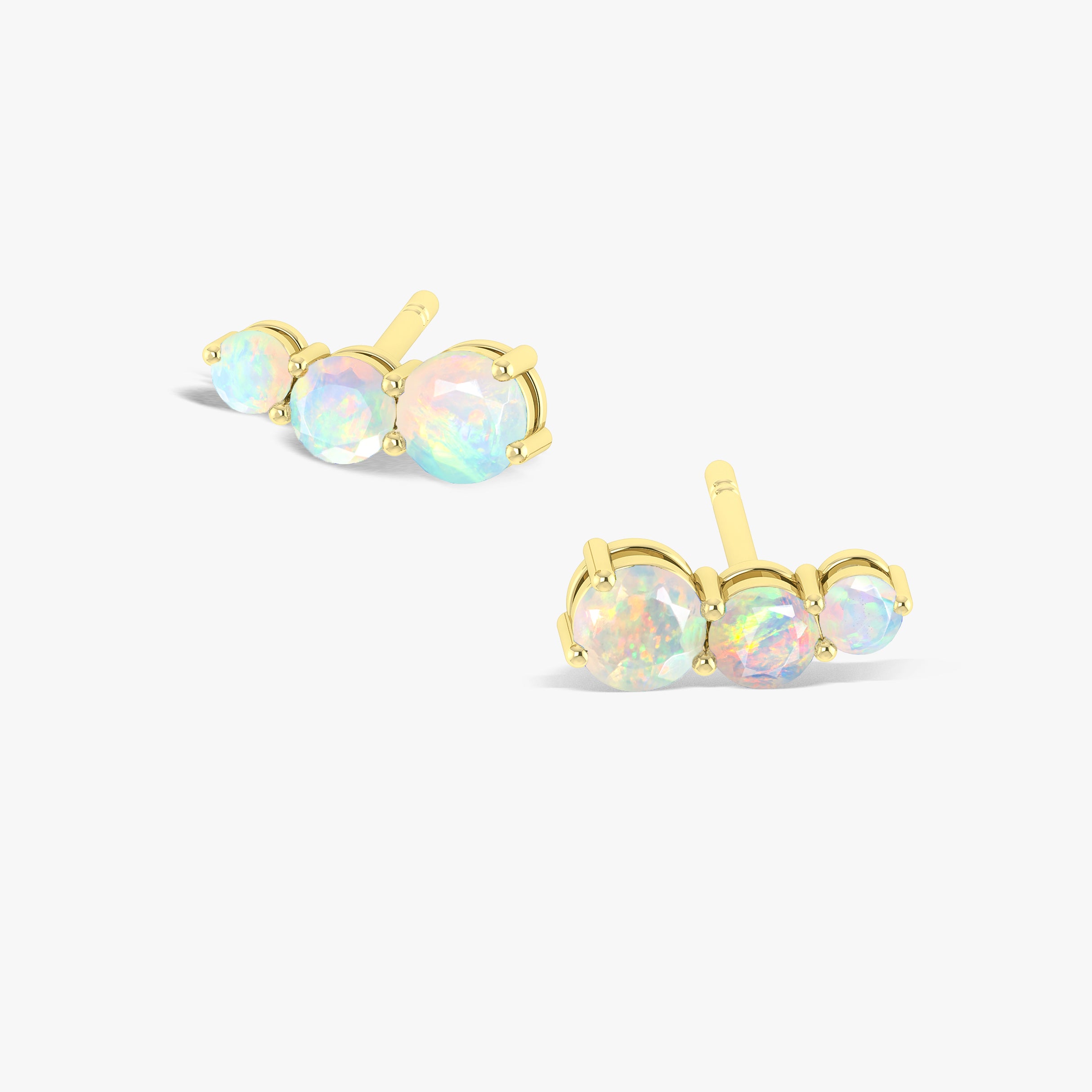 Fire Opal Earring