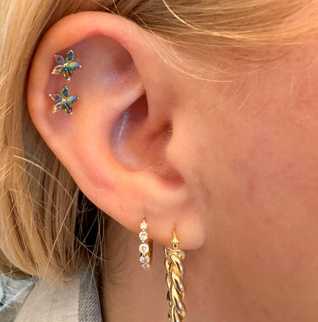 Gemstone Earring