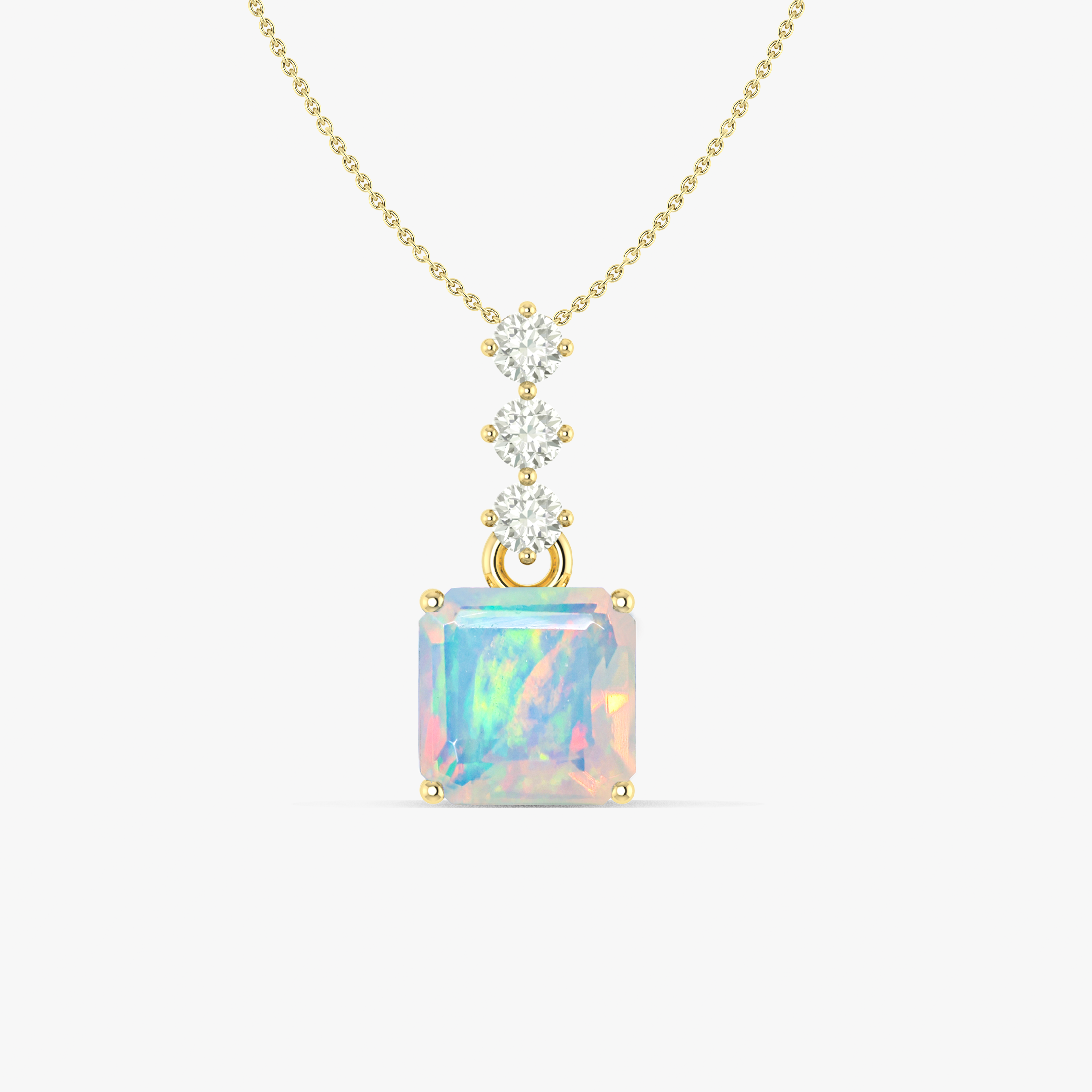 Fire Opal Necklace