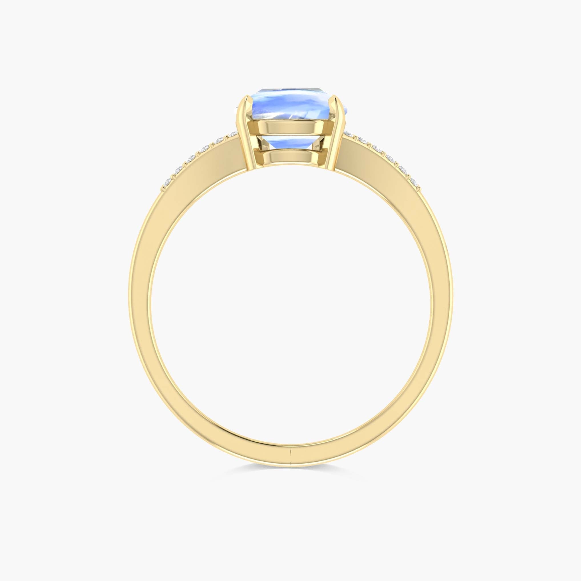 Pear Shape 1.2 Carat Natural Moonstone Statement Ring - Goodstone Jewels