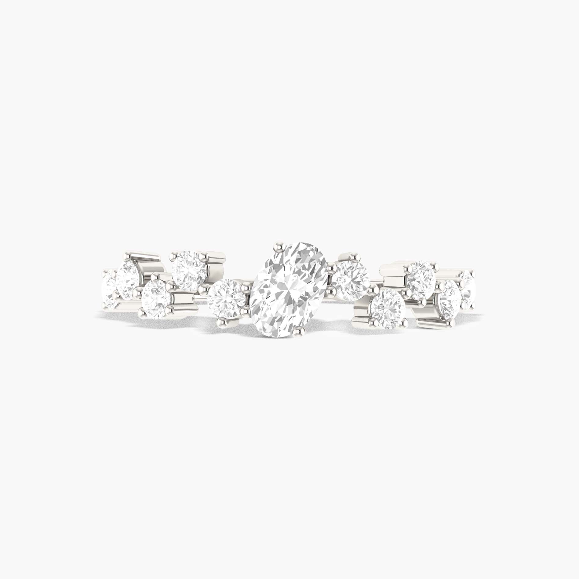 Unique Beautiful Simulated diamonds Gold Wedding ring - Goodstone Jewels